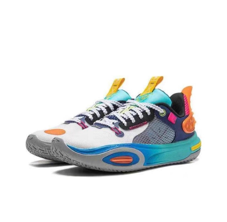 LiNing Wade All City 11 ‘White Blue Green'「Kids」 - Kicksown store