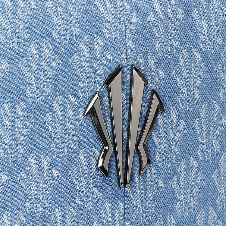 Anta Kai Series Fabric Backpack Denim Light Blue