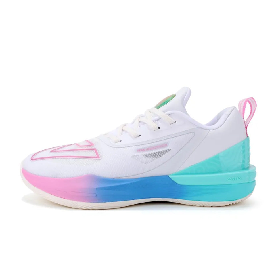 Peak Taichi Surging Big Triangle 3.0 'White Pink Blue' - Kicksown store