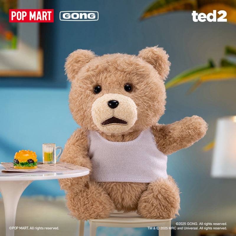 POP MART POP MART Ted2 Teddy Bear Action Plush Pendant Series - Kicksown store