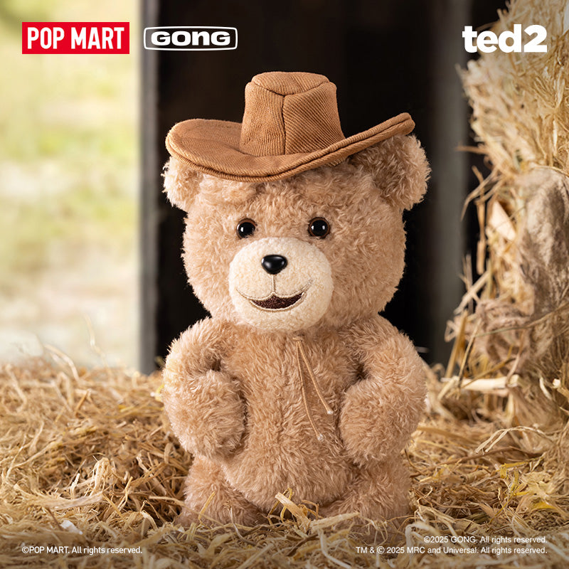 POP MART POP MART Ted2 Teddy Bear Action Plush Pendant Series - Kicksown store