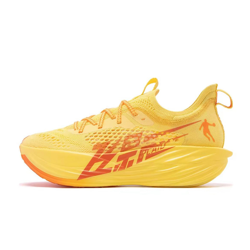 Qiaodan Feiying PLAID ‘Yellow Orange’ - Kicksown store