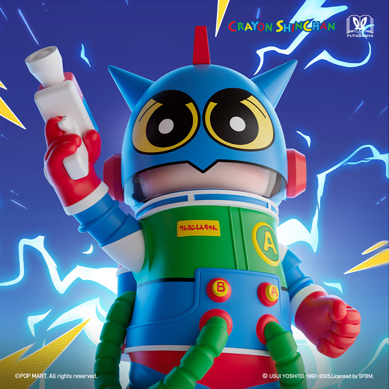 POP MART Mega Space Molly 400% +100% Crayon Shin Chan Mystery Boxes