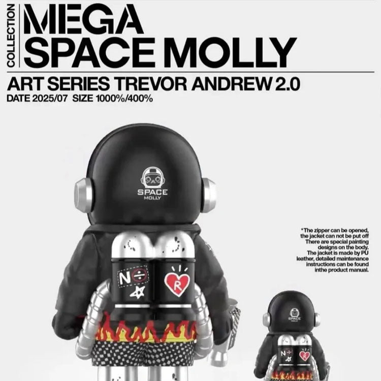 POP MART 400% Molly Tres Andrew