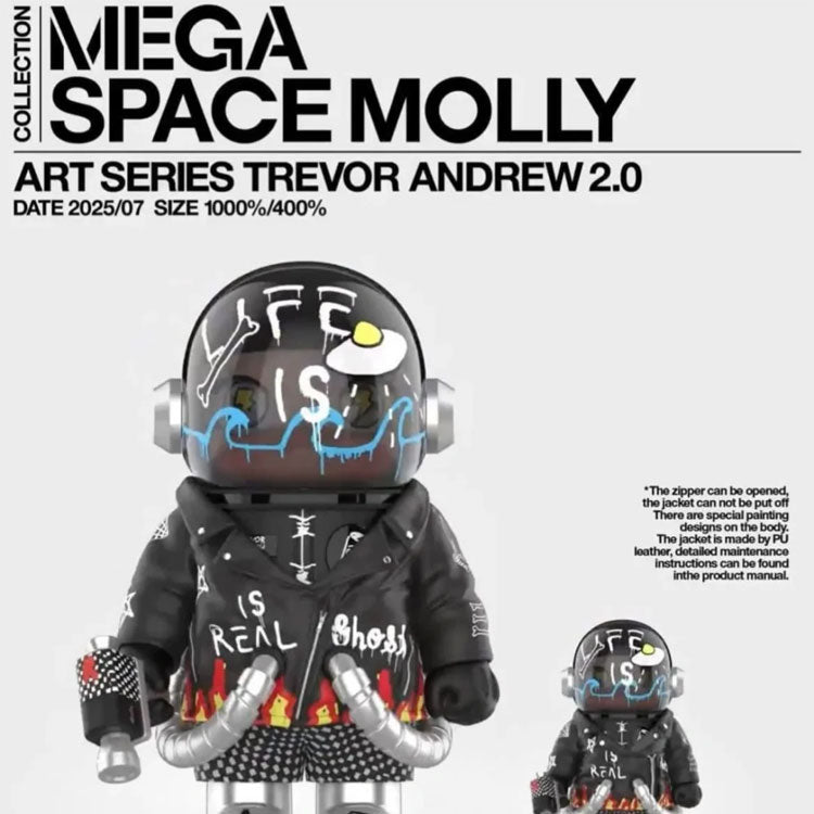 POP MART 400% Molly Tres Andrew