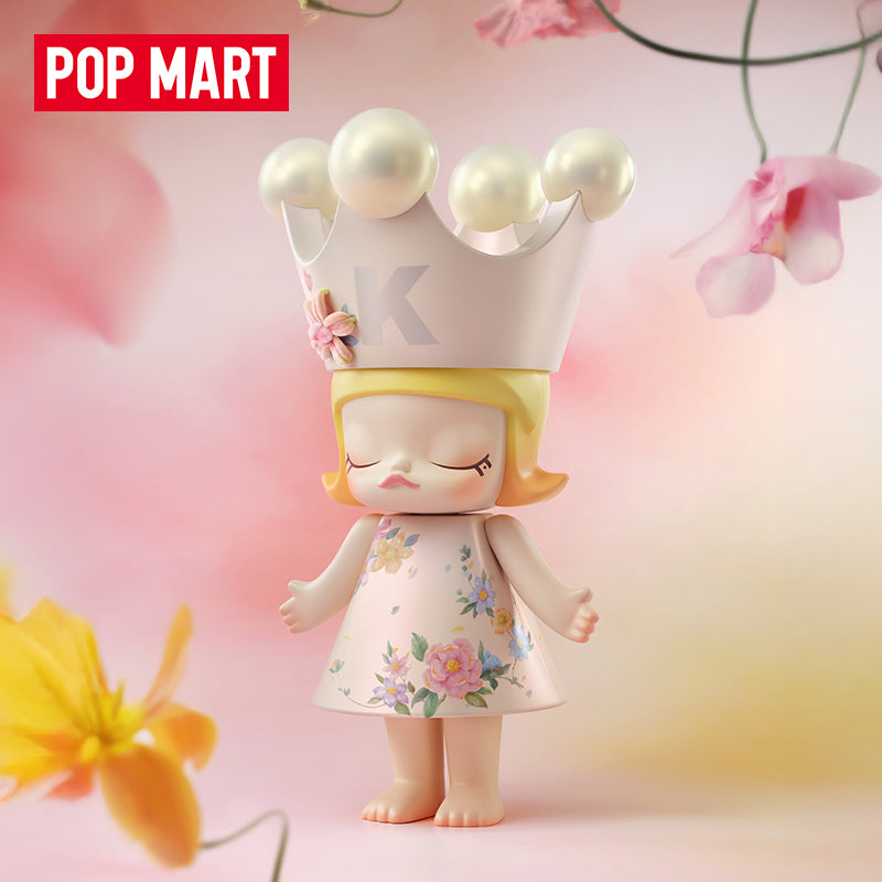 POP MART 400% MEGA ROYAL Molly Meandering Blossom Fall Velvet
