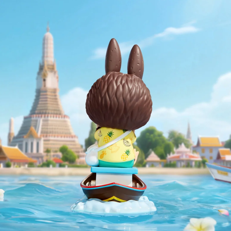 POP MART LABUBU Thailand Limited, Long Tail Boat Trendy Figures