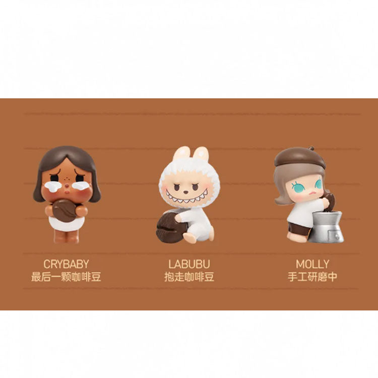 POP MART LABUBU Coffee Factory Collection Doll Mystery Boxes