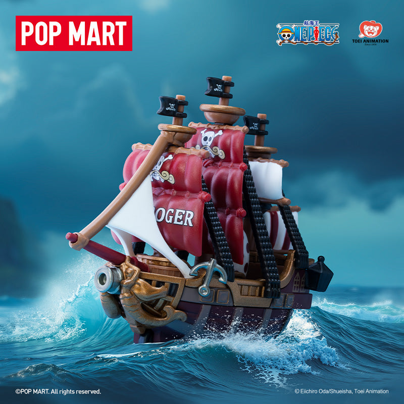 POP MART One Piece The Great Voyage Collection, Hobby Model Vehicles Mystery Boxes Single Mystery Box/Full Box 12 Pcs