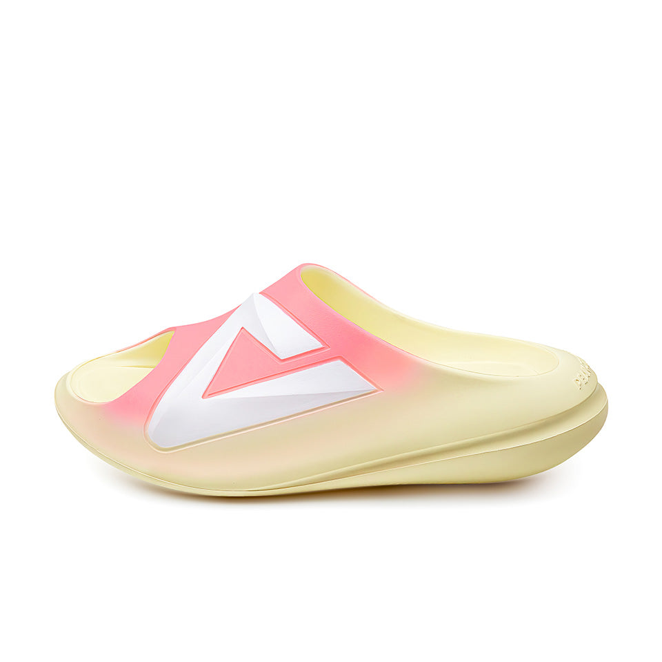 PEAK Taichi Little Chubby Slippers 'Pink Yellow'