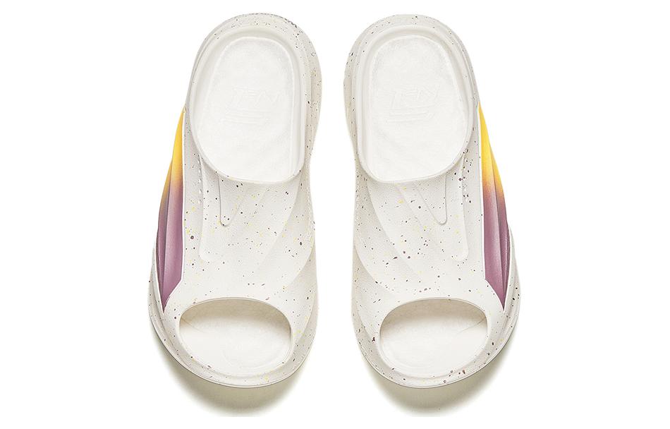 WASSUP x ANTA Slippers Nitrogen Bubble 'Beige Yellow' - Kicksown store
