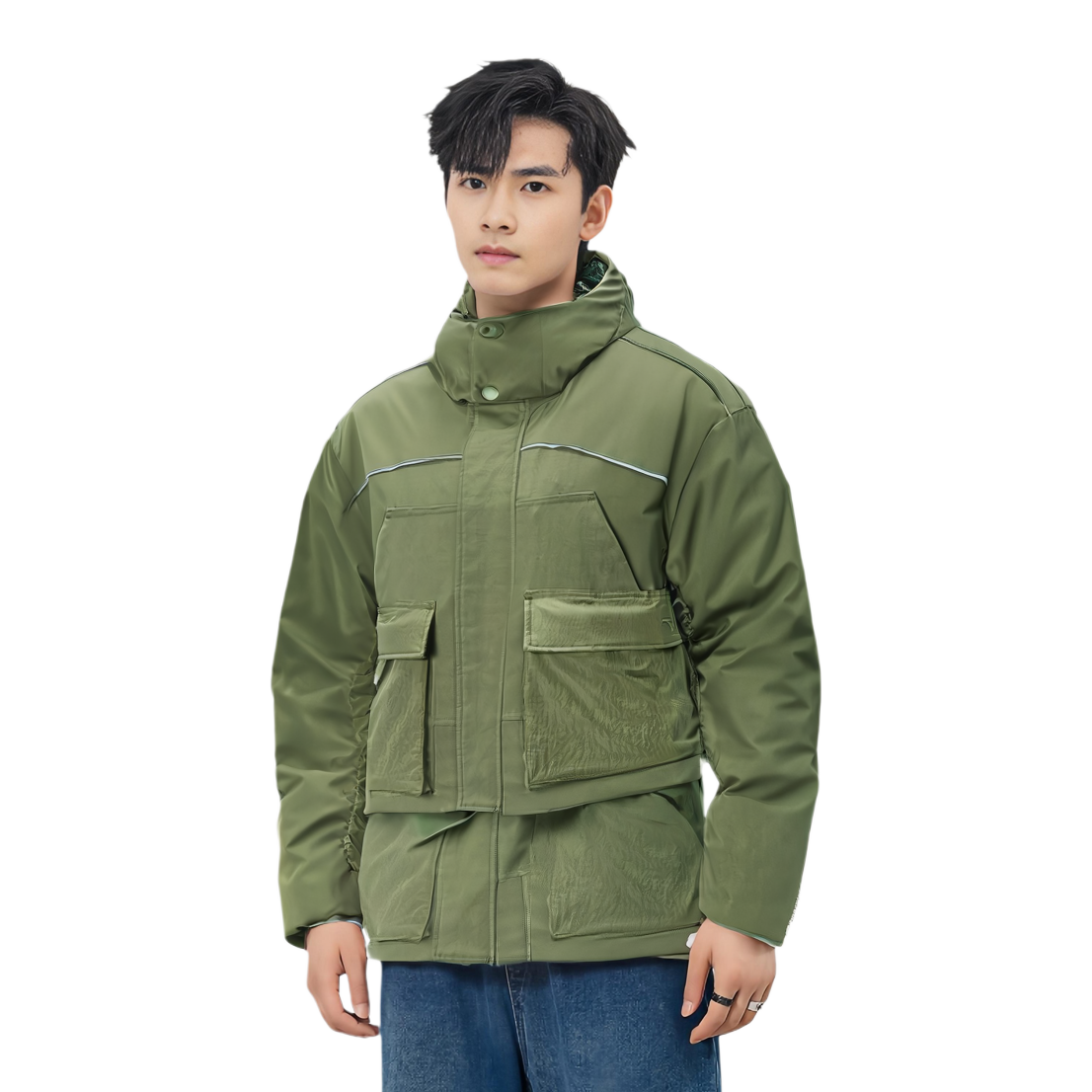 Anta Down Jacket 'Forest Green'