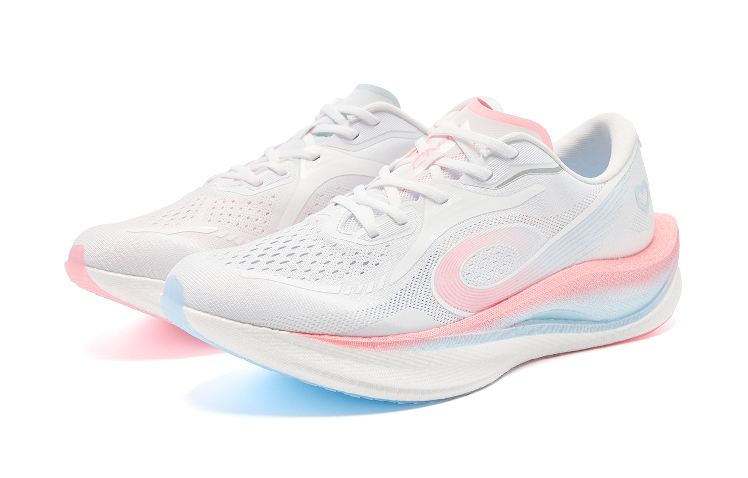 QIAODAN Wind-Running 3.0 Running Shoes 'White Pink'「Women」