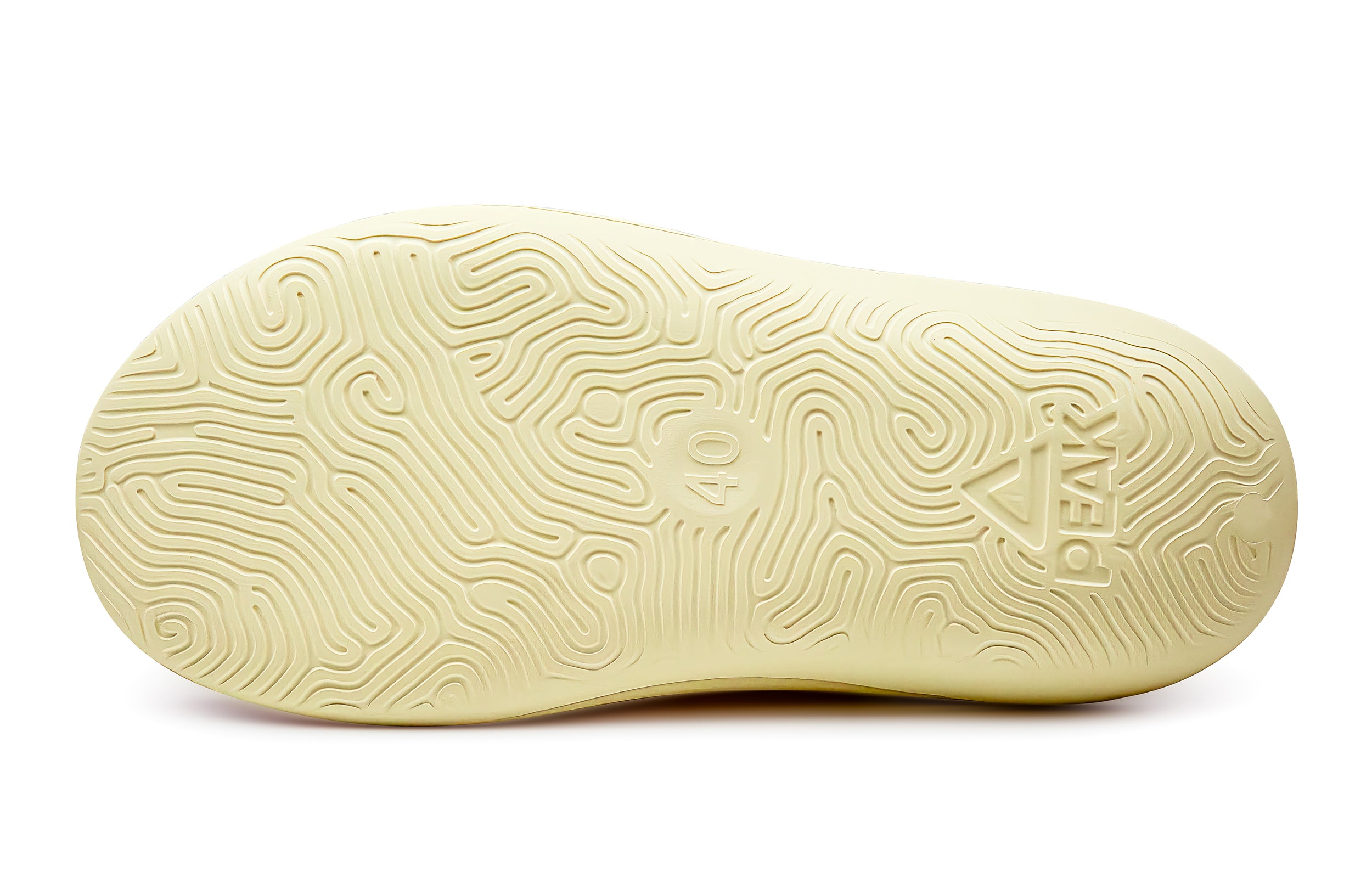 PEAK Taichi Little Chubby Slippers 'Pink Yellow'