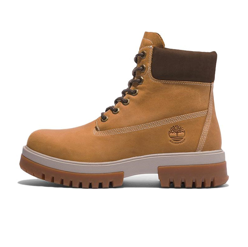 Timberland Arbor Road 6 Inch Waterproof Boot Wheat Full Grain