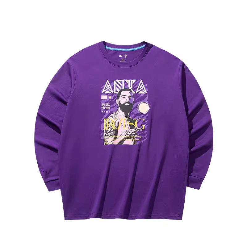 Anta Kai Sweatshirt 'Daylily Purple'