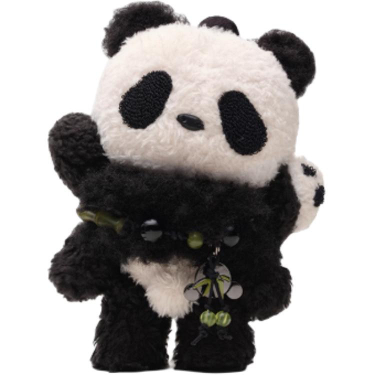 POP MART Θ Skullpanda Lazy Bear Plush Charm