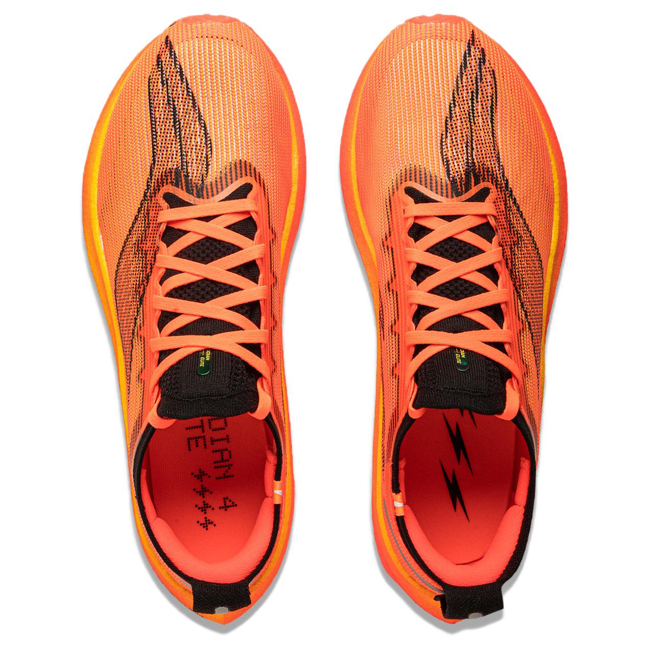 LiNing Feidian 4 Elite Running Shoes 'Orange Black' - Kicksown store