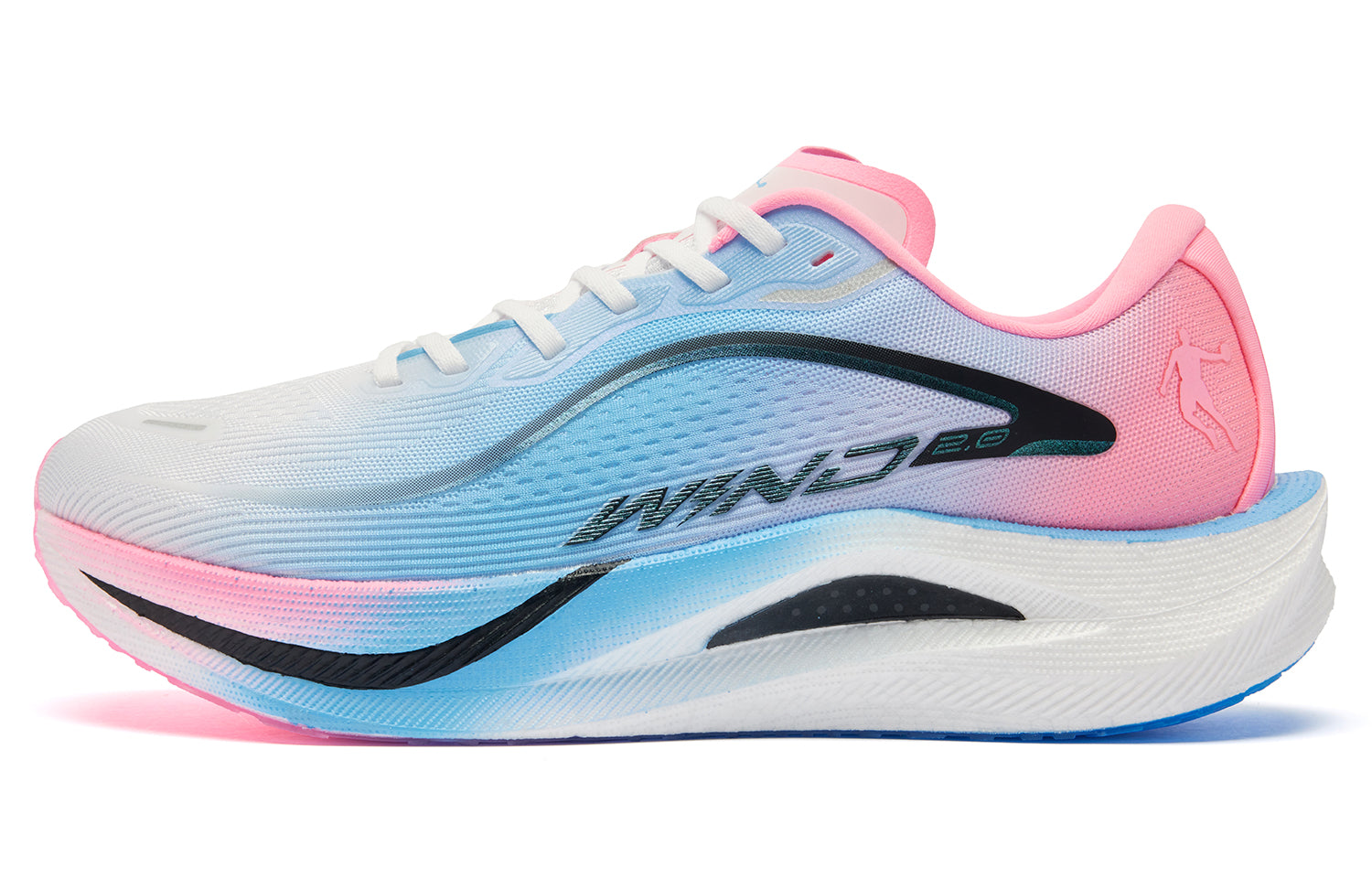 QIAODAN Wind-Running 2.0 Running Shoes 'Pink Blue'「Women」