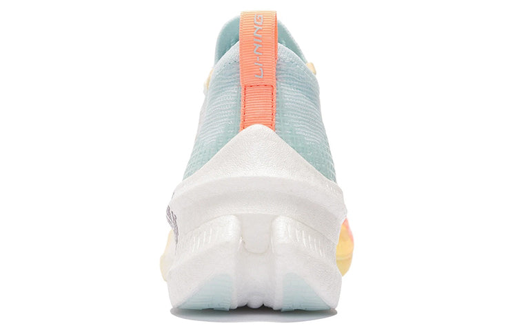 LINING Feidian 2 Elite Running Shoes Women's 'Blue White Oranges Yellow' - Kicksown store