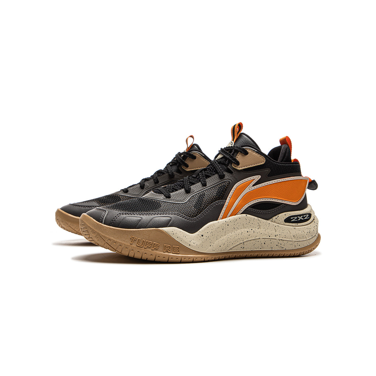 LiNing Young Basketball Shoes 'Black Orange' 「Kids」