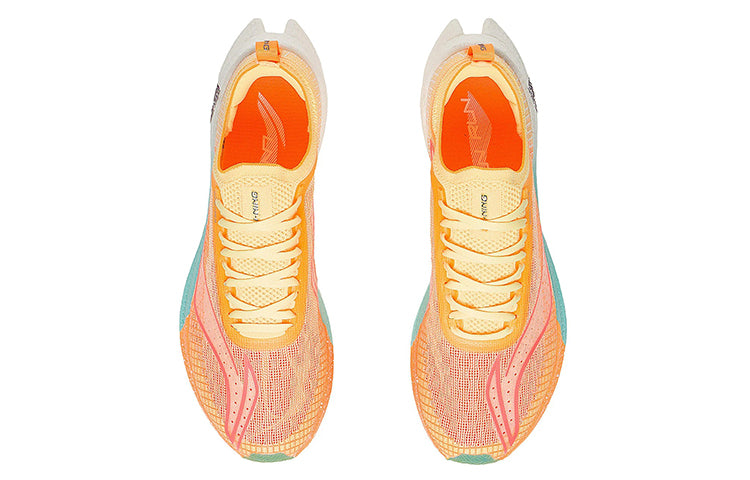 LINING Feidian 2 Elite Running Shoes Women's 'Fluorescent Milk Yellow' - Kicksown store