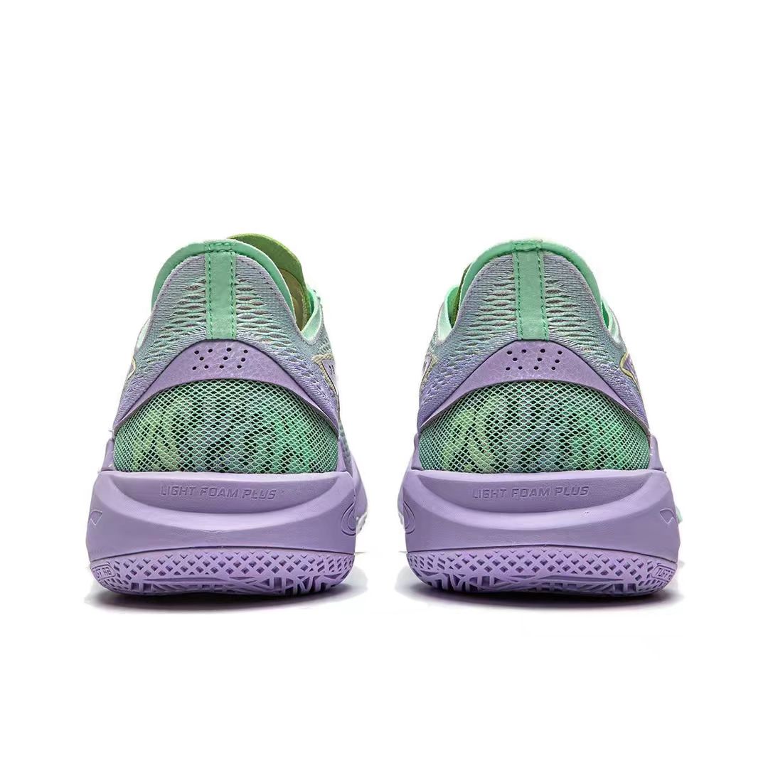 LiNing Sonic 12 V2 'Green Purple' - Kicksown store