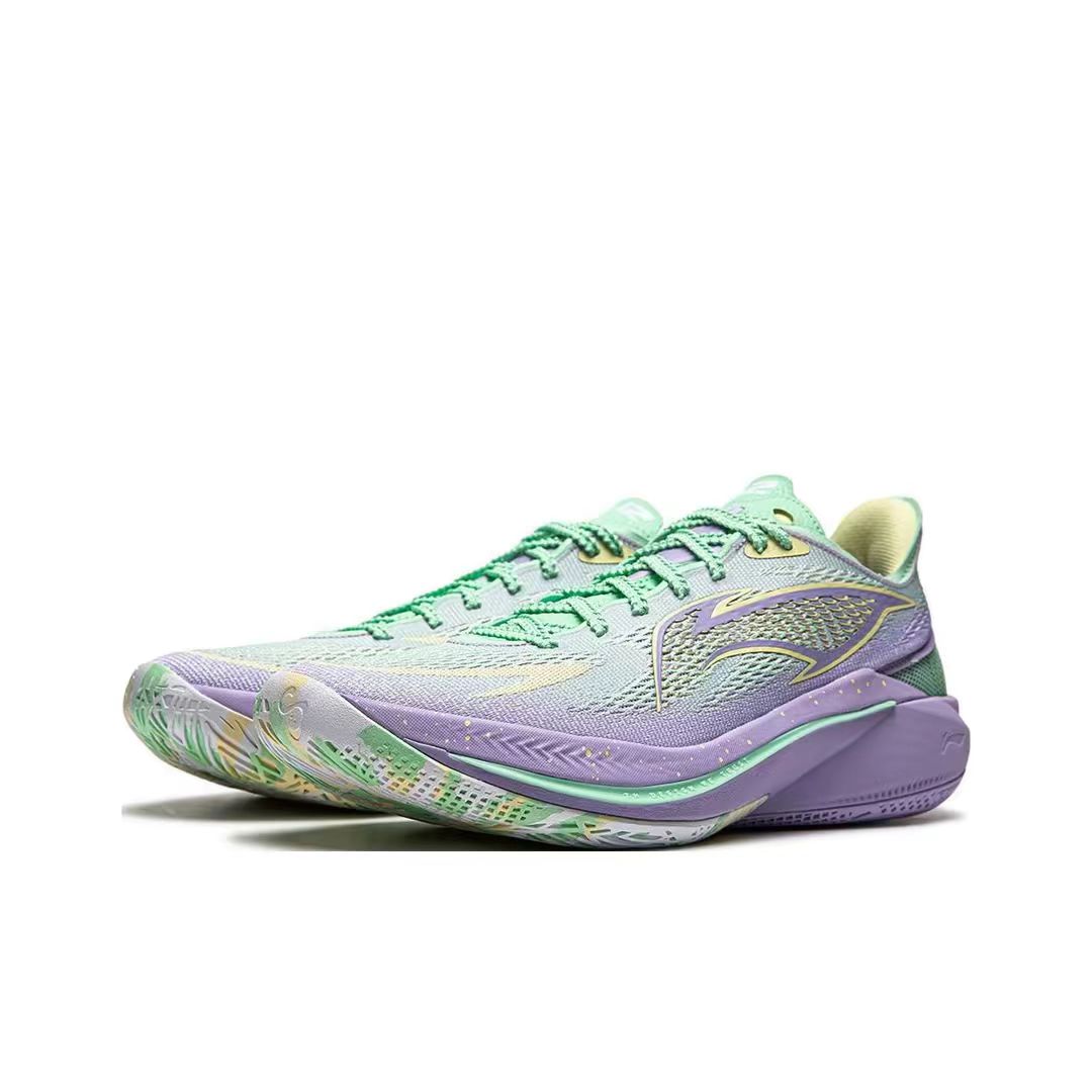 LiNing Sonic 12 V2 'Green Purple' - Kicksown store