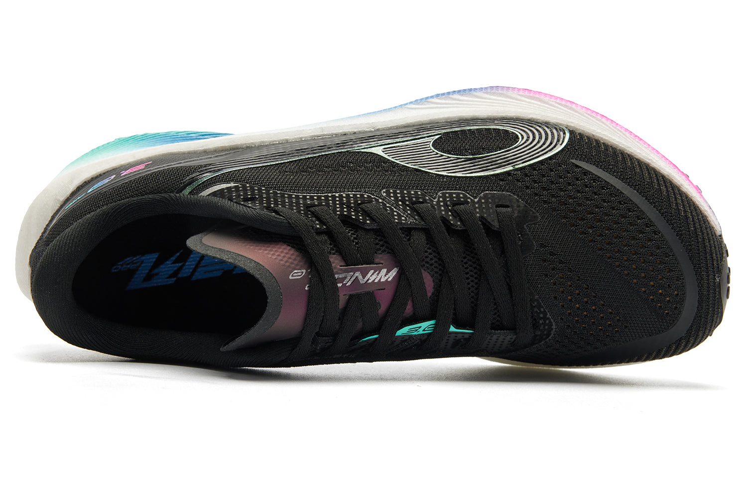 QIAODAN Wind-Running 3.0 PRO Running Shoes 'Black Blue'