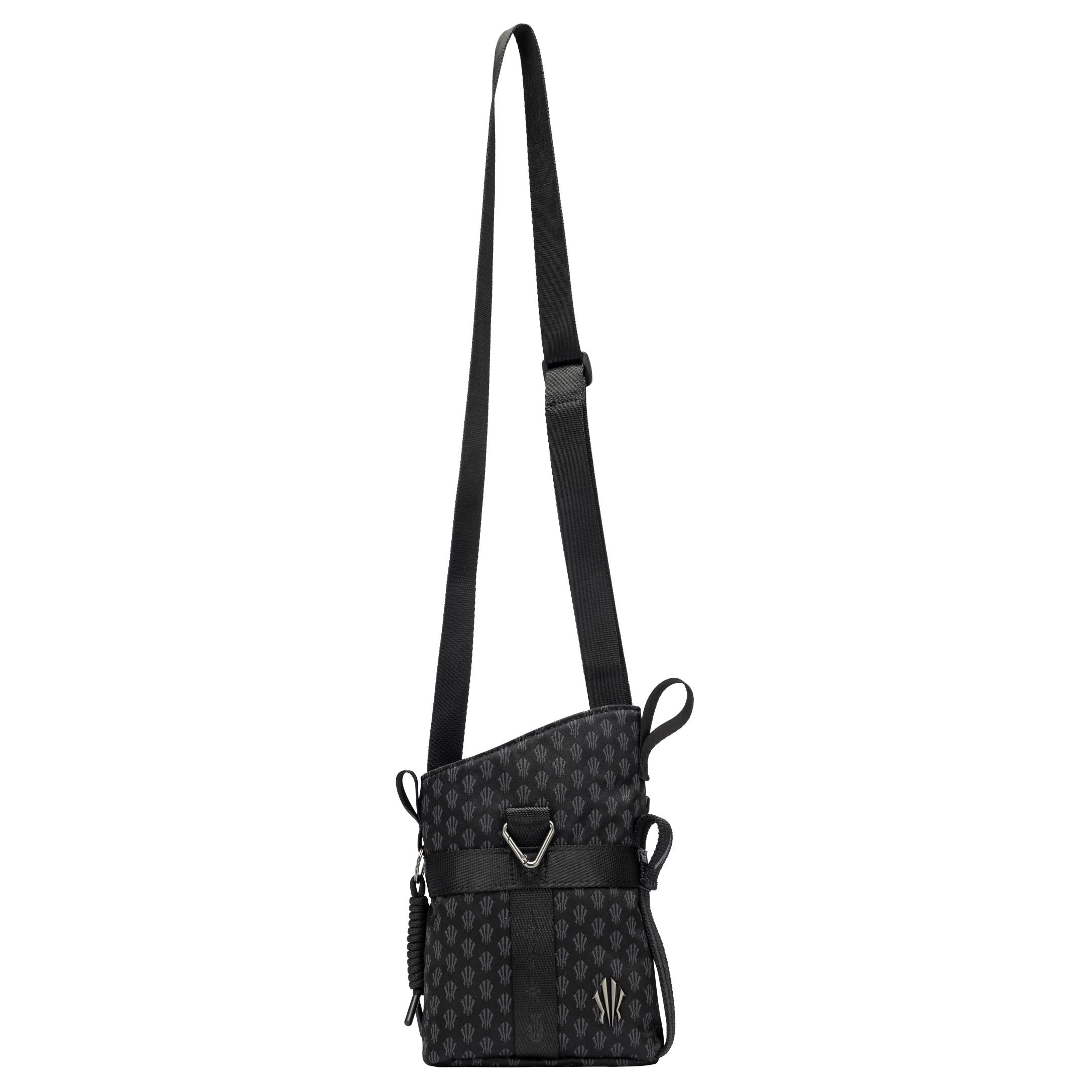Anta Kai Fabric Crossbody Bag, Black