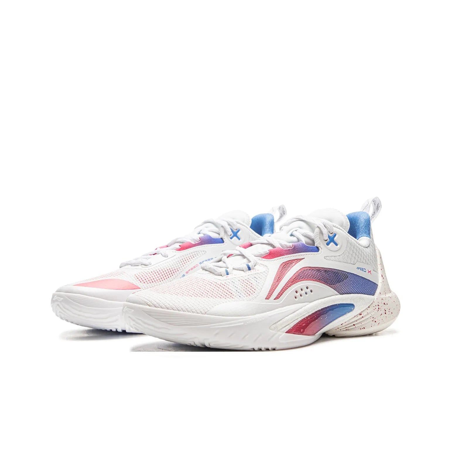 LiNing Speed 10 ‘White Pink Blue' - Kicksown store