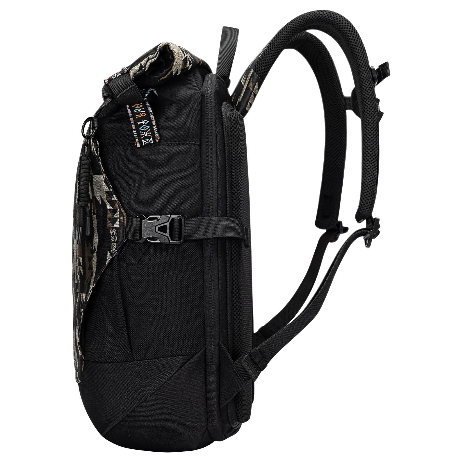 Anta Kai Polyester Backpack Black Jacquard
