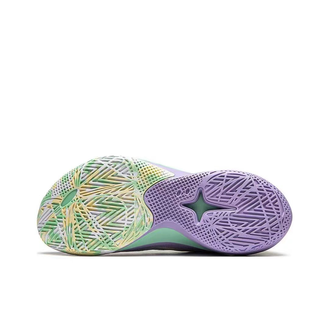 LiNing Sonic 12 V2 'Green Purple' - Kicksown store
