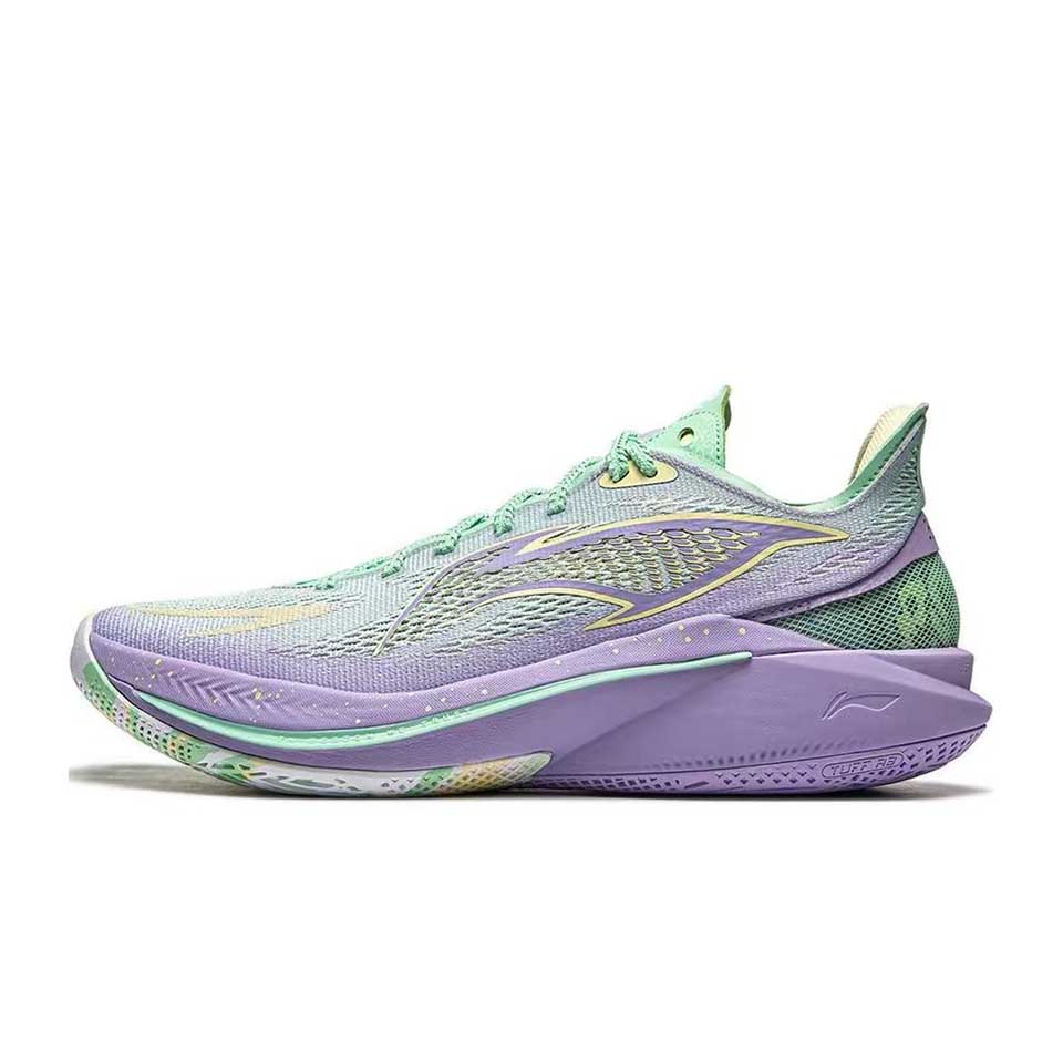 LiNing Sonic 12 V2 'Green Purple' - Kicksown store