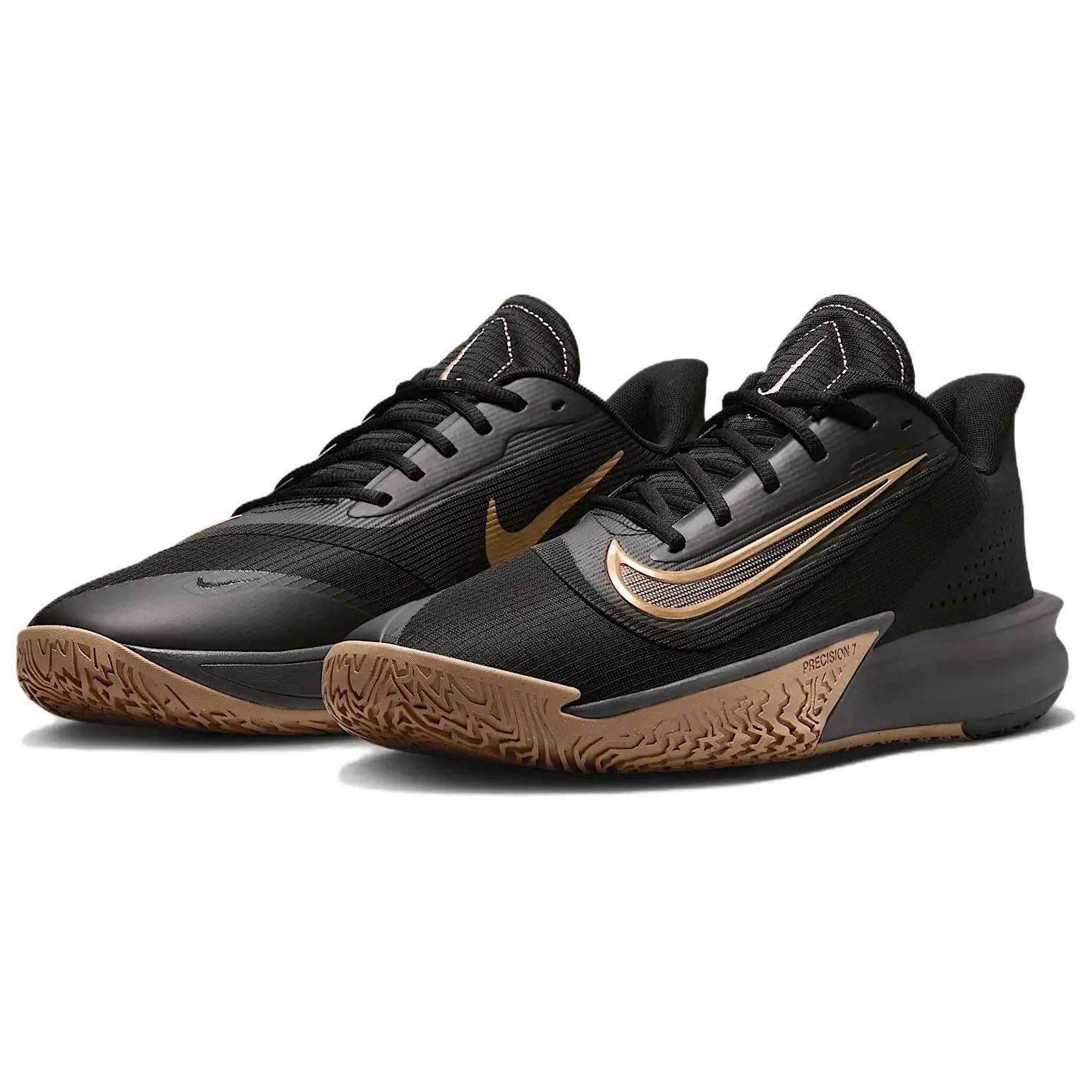 Nike Precision 7 'Black Parachute Beige Iron Grey Metallic Gold'