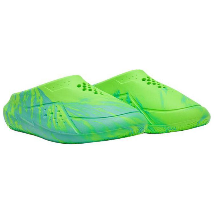 Under Armour Closed Toe Slippers 'Neon Green' - Kicksown store