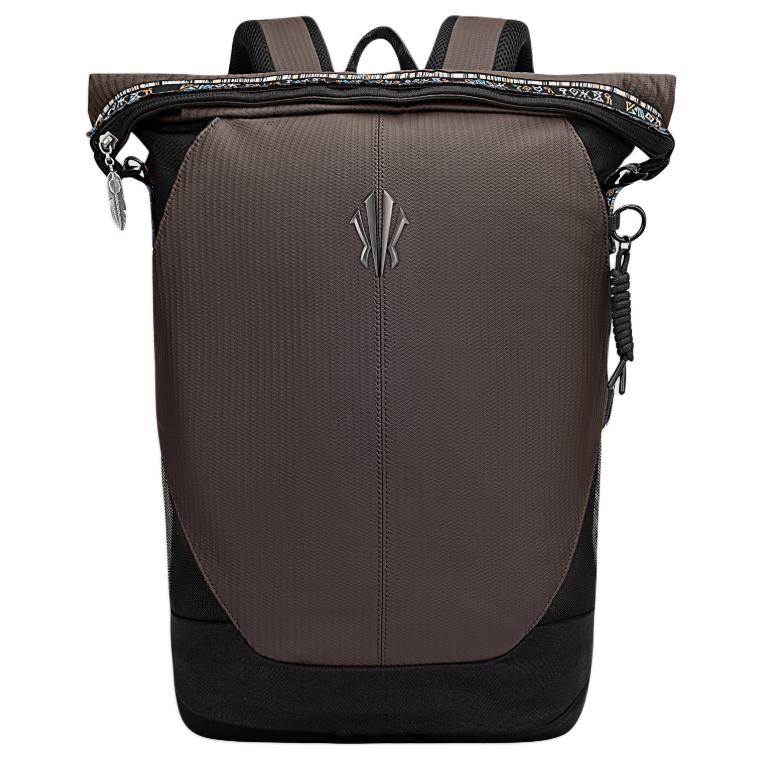 Anta Kai Polyester Backpack Brown