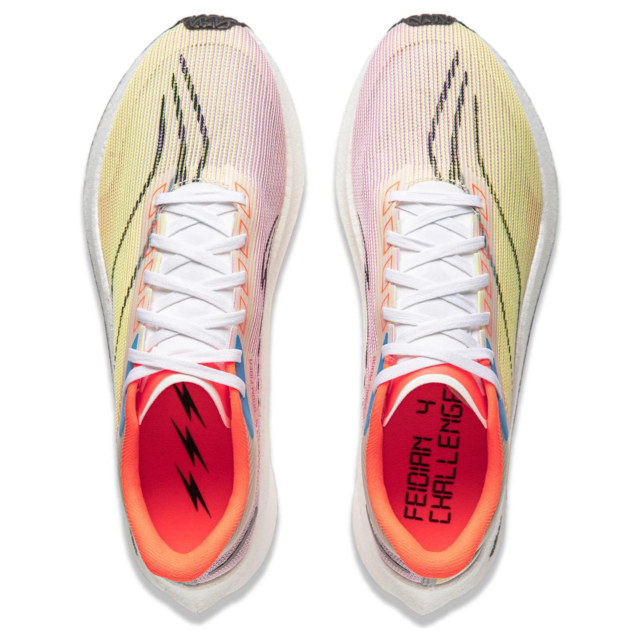 LINING Feidian 4 Challenger Running Shoes 'Orange' - Kicksown store