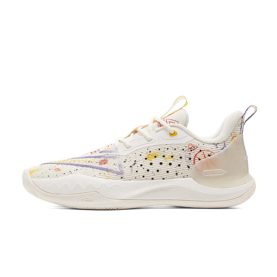 Peak Taichi BIG Triangle 4.0 'White Purple' - Kicksown store