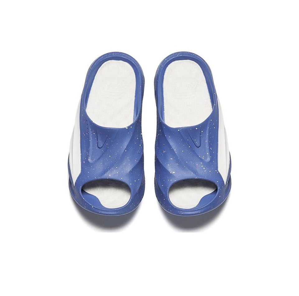 ANTA×WASSUP Slippers Nitrogen Bubble 'Blue' - Kicksown store