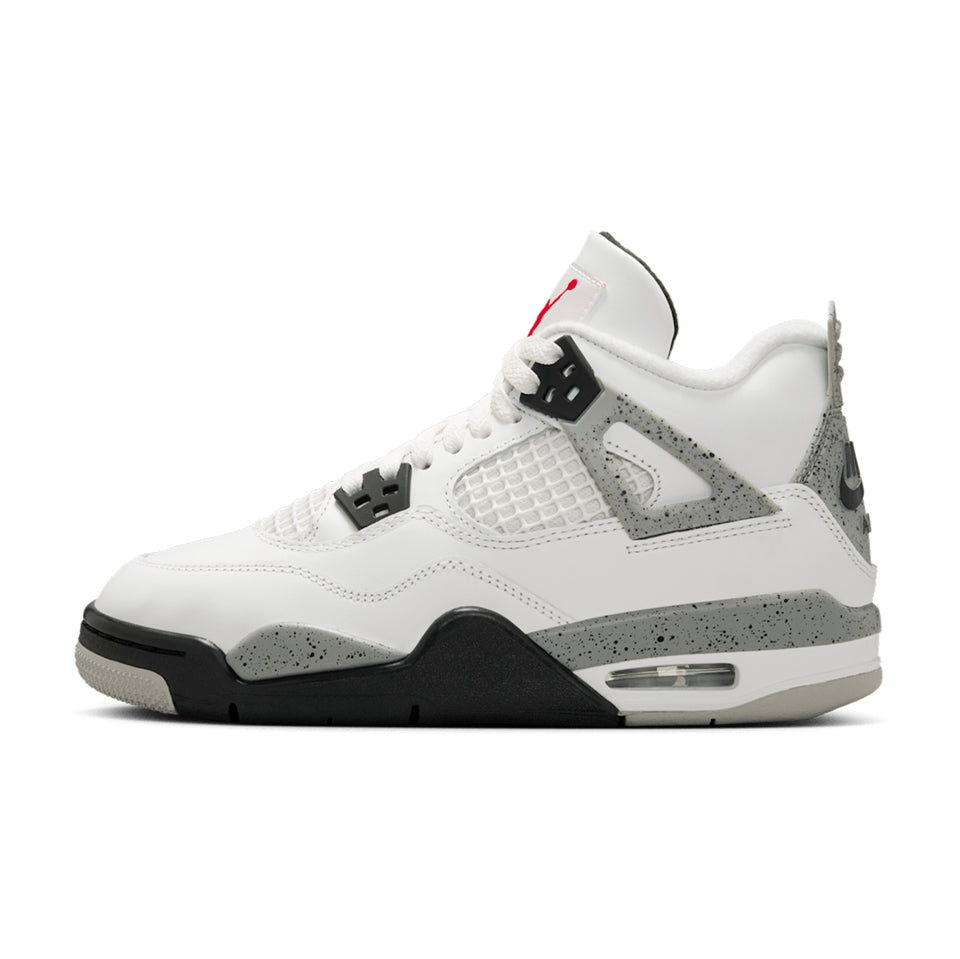 Jordan Air Jordan 4 'White Black' Childrens