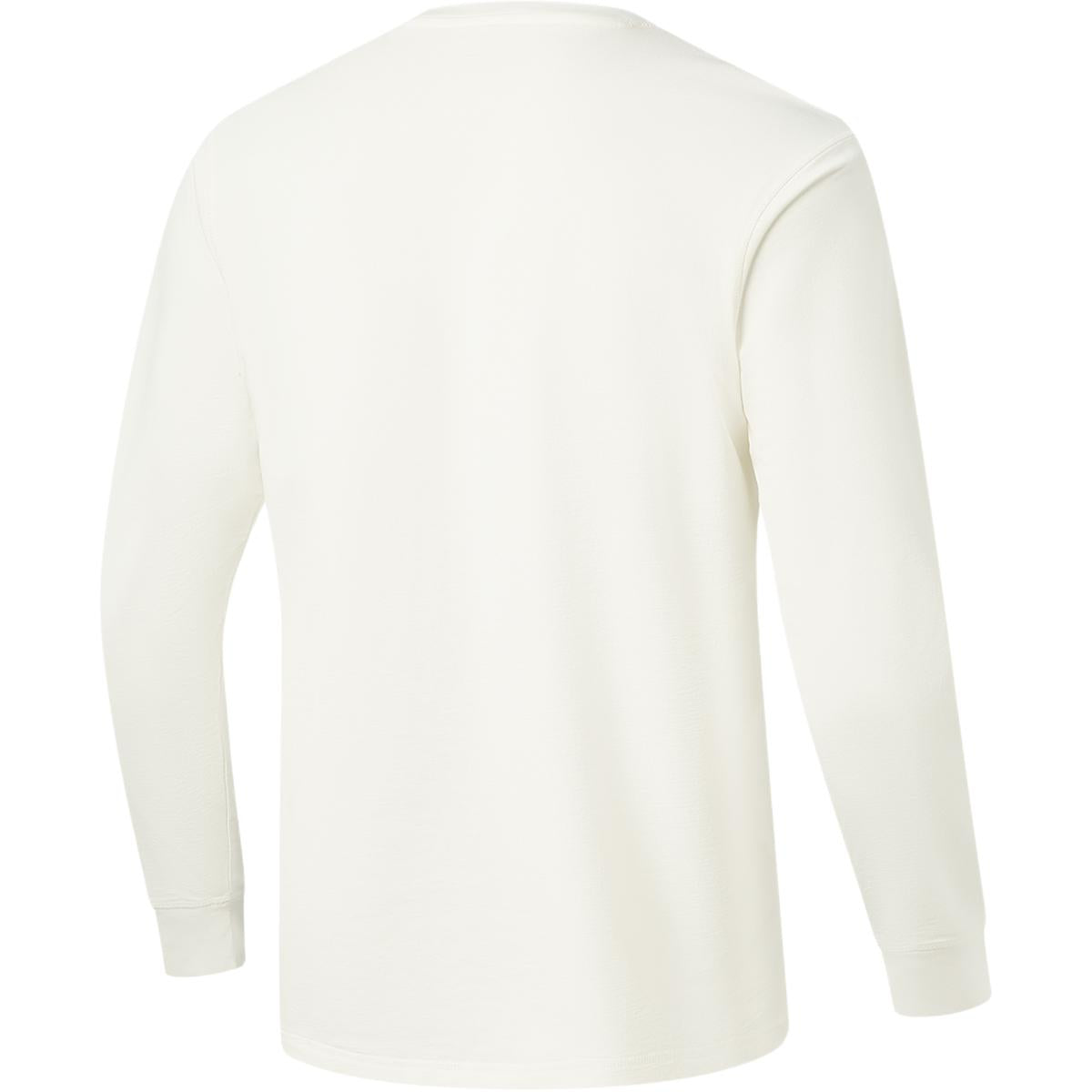 Li Ning Curry China Collection T Shirts Men's Ivory Crew Neck Moderate