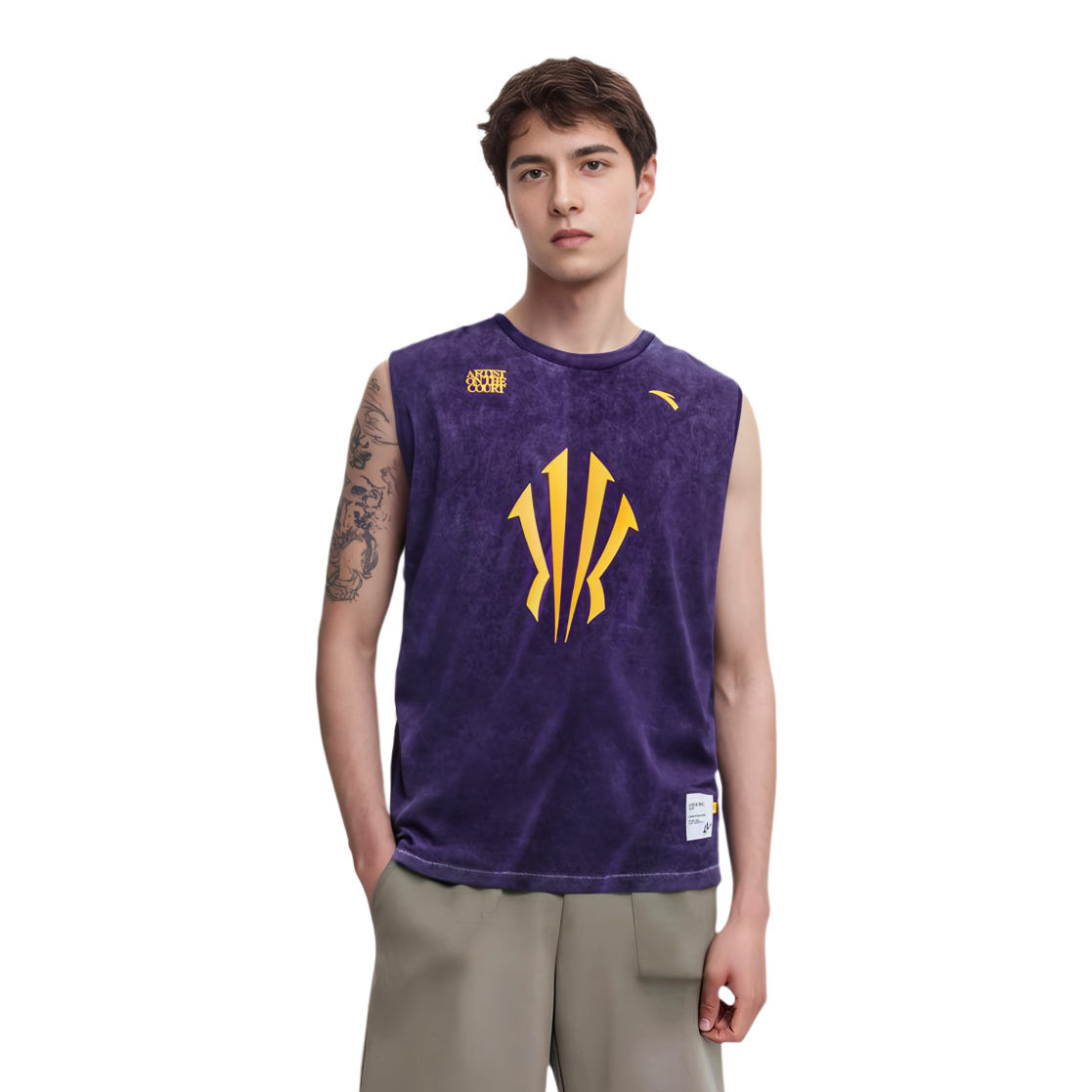Anta Kai Irving Vest 'Dark Purple'