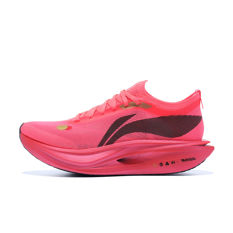 LINING FeiDian 5 ELITE Running Shoes 'Fluorescent Begonia Red' - Kicksown store