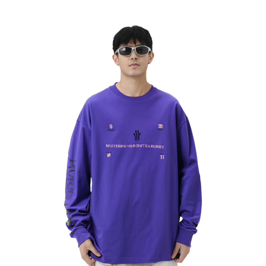 Anta Kai Sweatshirt 'Purple Blue'