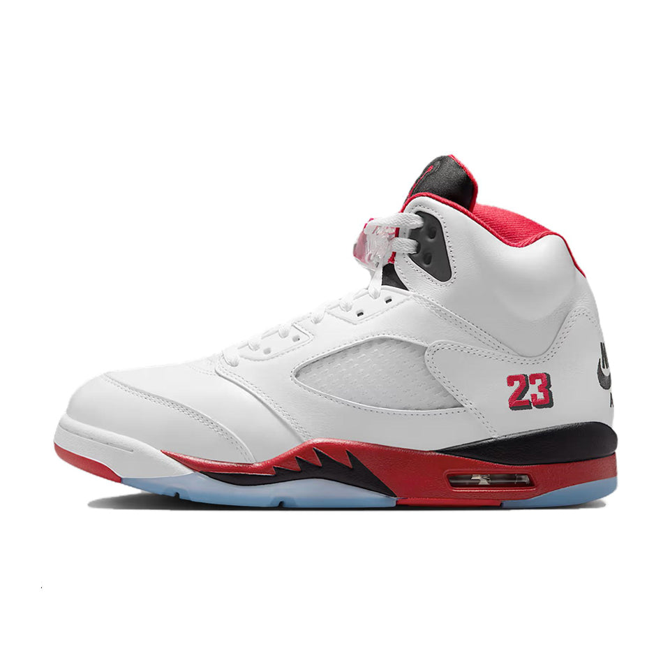 Jordan 5 Retro 'Fire Red Black Tongue 2025'