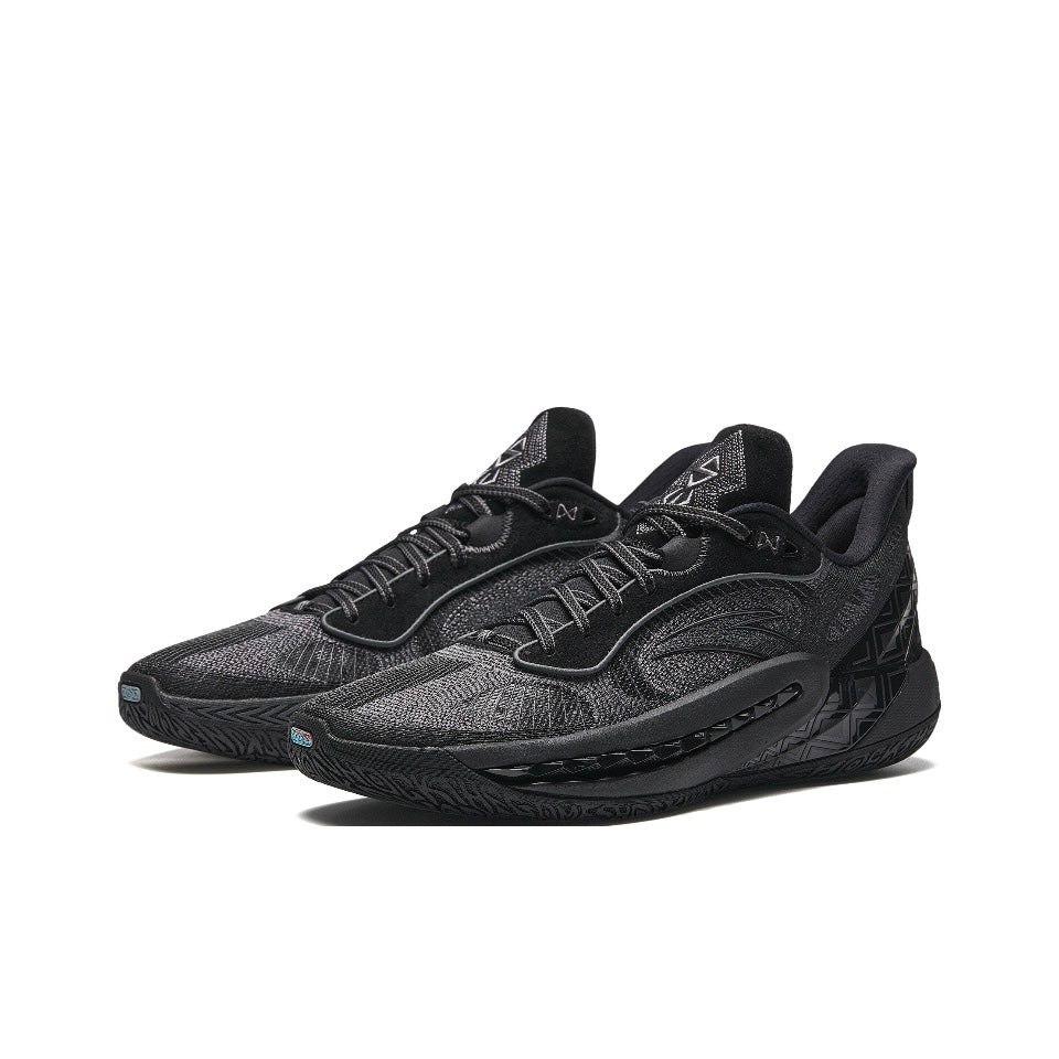 ANTA Shock Wave 6 Pro 'Triple Black' - Kicksown store
