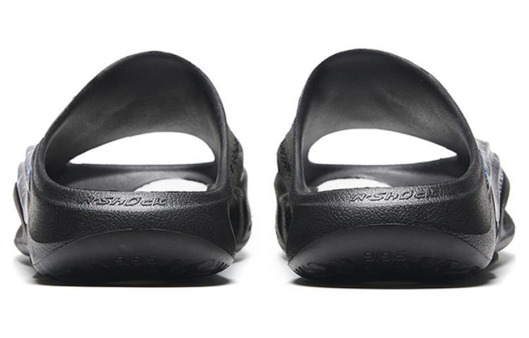 ANTA Slippers Nitrogen Bubble 'Black Purple' - Kicksown store