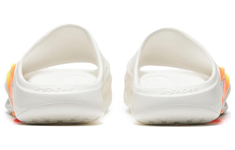 ANTA Slippers Nitrogen Bubble 'White Orange Green' - Kicksown store