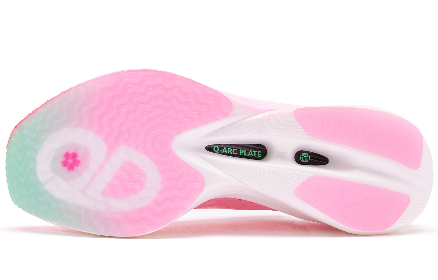 QIAODAN Feiying PB4.0 Running Shoes 'Cherry Blossom Pink Aurora Green'
